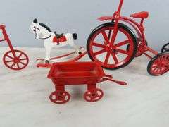 Grouping of Midwest Miniature Metal Toys