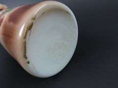 Beautiful Antique Tall Handpainted Bristol Glass Vase