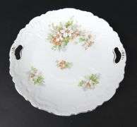 Vintage Handpainted Double Handled Plate