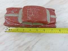 Tri-County Savings Bank Metal Car Coin Bank - See Description