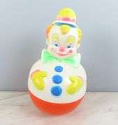 1977 Sanitoy Musical Clown Bobbler