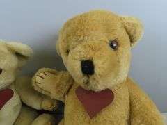 Lot of 2 Jointed Teddy Bears