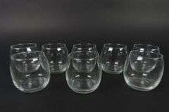 Lot of 8 Glass Votive Holders