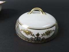 Handpainted Nippon Serving Bowl with Lid