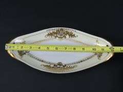 Noritake Handpainted Celery Dish - Made in Japan