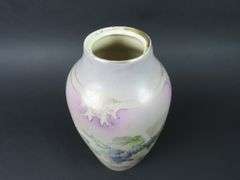 Antique Handpainted Tall Blackberry Vase #2 - See Description