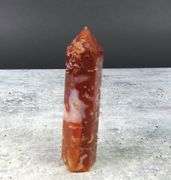 Beautiful Red Flower Agate Point