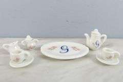 Tiny Ceramic Tea Set