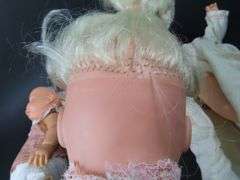 Lot of 3 Vintage Rubber Faced Dolls