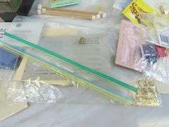 Big Lot of Doll House Miniatures with Lamps & Fixtures