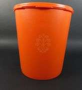 Tupperware Cannister Orange