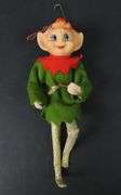 Vintage Plastic Face Elf Figure