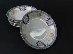 Lot of 6 Antique Noritake Berry Bowls - Made in Japan