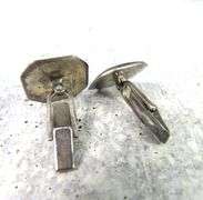 Vintage Siam Sterling Silver Cuff Links