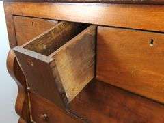 Antique Empire Style Mahogany Chest of Drawers