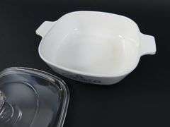 Corning Ware "Blue Cornflower" 1 Qt Dish with Lid