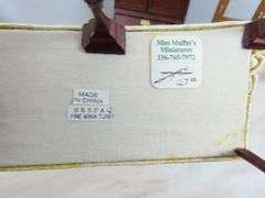 Big Lot of Doll House Furniture with Sofa & Secretary