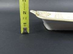 Noritake Handpainted Rectangle Handled Dish - Made in Japan