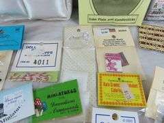 Big Lot of Doll House Miniatures