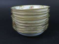 Lot of 10 Handpainted Nippon Berry Bowls - Made in Japan