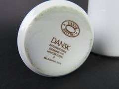 Lot of 3 Dansk "Maribo (Portugal)" Coffee Cups