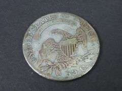 Well Circulated 1832 US Capped Bust Half Dollar Coin