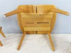 Vintage Strombecker Table with 2 Chairs