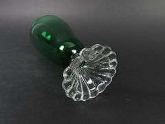 Lot of 8 "Burple-Inspiration Green" Water Goblets by Anchor-Hocking