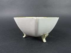 Handpainted Nippon Footed Nut Bowl - Made in Japan