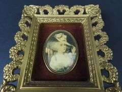 Vintage Cameo Creations Framed Portrait #1