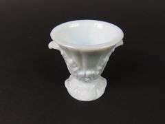 Vintage Vogue Mercantile Milk Glass Toothpick Holder - Made in USA