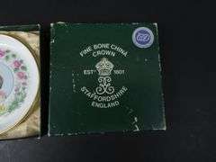 Vintage Bone China Coaster of Prince Charles & Lady Diana in Box - Made in England
