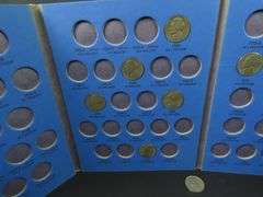 Partial Collection of US Jefferson Nickels in Coin Folders