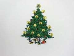 Lot of 2 -1982 BC Clark Christmas Dinner Plates