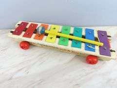 Vintage Fisher Price "Pull-a-Tune" Musical Pull Toy