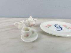 Tiny Ceramic Tea Set