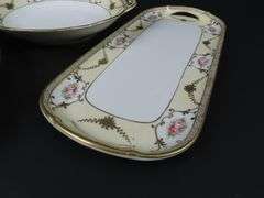 Lot of 3 Handpainted Nippon Serving Dishes - Made in Japan