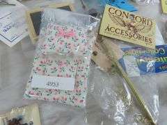 Big Lot of Doll House Miniatures