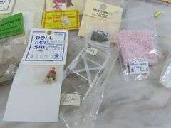 Big Lot of Doll House Miniatures