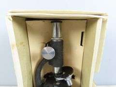 Vintage Microscope in Original Box