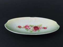 Victorian Handpainted German Celery Dish - See Description