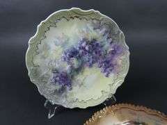 Mixed Lot of 2 Victorian Fruit Plates