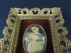 Vintage Cameo Creations Framed Portrait #1