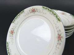 Lot of 8 Empress China "Greenbrier" Soup Bowls