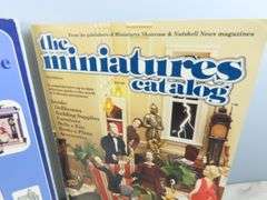 Lot of 2 Doll House Miniatures Catalogs