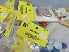 Big Lot of Doll House Miniatures with Kitchen Items & More