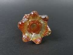 Vintage Degenhart Iridescent Toothpick Holder