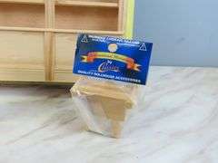 Lot of Wooden Doll House Furniture