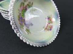 Lot of 6 Antique PK Silesia Berry Bowls