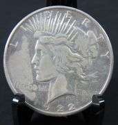 Circulated 1922 Peace Dollar Coin